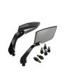 Motorcycle Rear View Side Mirrors - Black. 