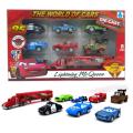 Cars Lightning McQueen: Piston Cup Racing Team – 8 pcs Die Cast Metal. 
