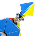 Pyraminx Pyramid Triangle Magic Cube Speed Puzzle Cube Stickerless 3 Layers Triangle Cube. 
