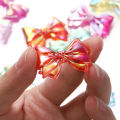 St.kunkka 10pcs 21x31.5mm Multi-color Acrylic Bow Beads For DIY Bracelet Necklace Jewelry Making. 