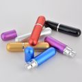 New High Quality 5ml portable refillable perfume atomizer filler mini perfume bottle aluminum empty spray bottle pots travel container pump. 