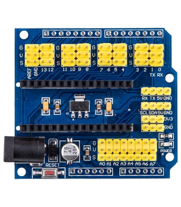 Arduino%20NANO%20UNO%20I/O%20Expansion%20Sensor%20Shield%20V3.0%20RED%20Module%20-%20Image%205