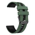 22mm Two Color Sports Silicone Watch Band For Huawei Watch Buds. 