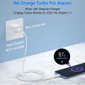 100% Original Xiaomi 6A 33w 55w 67W 120W Turbo Charger Cable MI Turbo Charging Type C Cable For Mi 11 Pro Ultra MI 10T Pro 5G 10i Poco X3 GT Poco F3 Poco F3 GT Type C Fast Charging Cable K30 Ultra POCO M3 Pro 5G Mi 11 Lite 10T Poco X3 GT Redmi Note 11. 