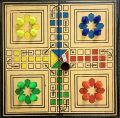 Wooden Ludo game-Frame Game For Family Children / Kids Ludo Board Game 4 Players & 2 Players (Standard). 
