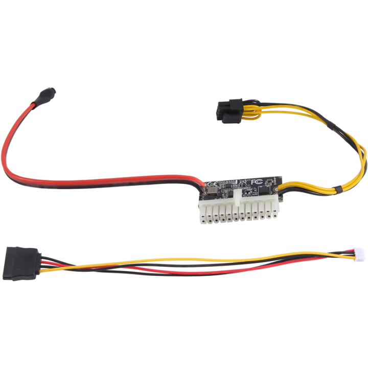High Power 300W 12V DC5.5X2.5MM Input DC-ATX PSU Pico ATX Switch Mining PSU 24Pin MINI ITX DC ATX PC Power Supply 12V 300W Power Supply