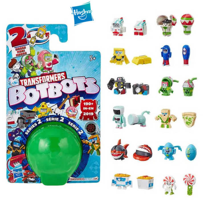 Hasbro 2 Modes Modos Transformers BotBots Blind Box Series 2 and Series 3 Collectible Figures Mystery Pack