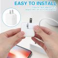 2 Pin Wall Plug US Duckhead For Apple iBook MacBook Pro Retina Air Ipod Charger Adapter. 