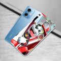 Paw Cartoon Dog Animal P-Patrol Clear Phone Case for Xiaomi Redmi 9C 10C 10A 10 9 6 9T 6A 8 9A 9i 12 12C K60 Pro Silicone Cover. 