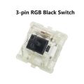 For Cherry MX Mechanical Keyboard Switch Black Red Brown Cyan Green Cream Speed Axis Switch 3Pin RGB For Cherry Switch. 