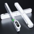 ABCidy Closet Lights Motion Sensored 3 Pack, Under Cabinet Lights Rechargeable, Battery Level Display, Dimmable Motion Sensor Light Indoor, Under Counter Lights for Closet, Kitchen, Cupboard, Wardrobe. 