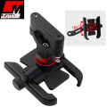 Universal 360 Degree Rotatable Aluminum Alloy Phone Holder Adjustable Mobile Phone Mount with 360° Rotation Suitable for 4-6. 5inch Phone, Anti-Shake Phone Bracket For Motorcycle, Recommended For BYKEA, FOODPANDA, Indrive Riders Universal Fitment. 