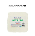 Milky Soap Base Melt and Pour (Best Quality) By Moon Touch. 