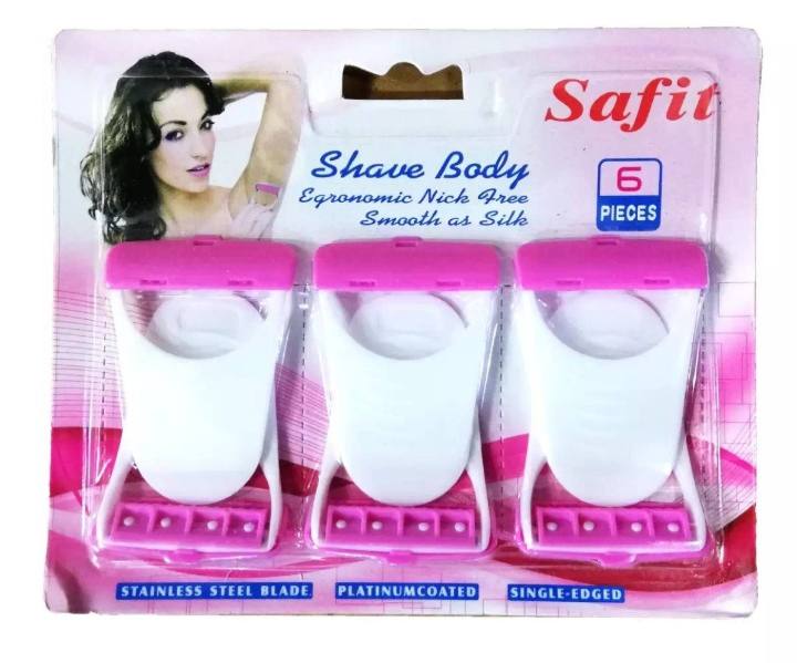 Pack%20Of%206%20Ladies%20Safety%20Razor%20Women%20Shave%20Body%20Razor%20Disposable%20Razor%20Girls%20Best%20Hair%20Remover%20Painless%20Cuttles%20Hair%20Remover%20Soft%20Blades%20Body%20Hair%20Remover%20For%20Women%20Safit%20Hair%20Trimmer%20Blades%20-%20Image%203