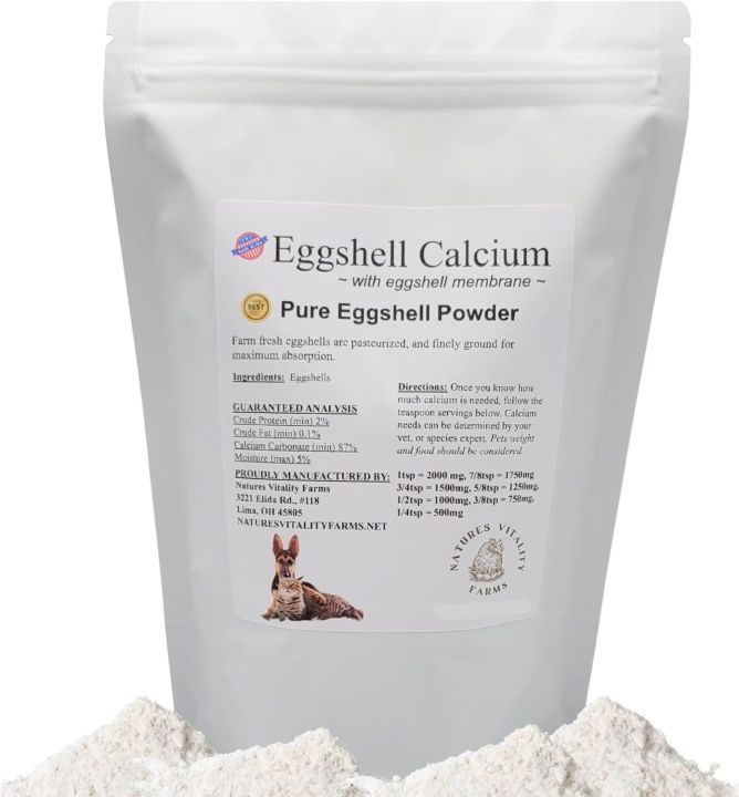 Egg-shell Powder for Dog-s/Cat-s, Calciium Supplement 100 grams