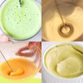 Rechargeable Stainless Steel Hand Electric Stirrer Egg/Milk/Coffee/Sauce/Cocktail. 