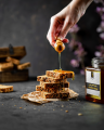 Royal Sidr Honey with Saffron (Zafran) (Simply The Great Food) 500 gm Raw & Cold-Extracted. 