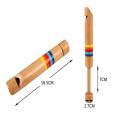 【Simple 3C】Baby Wooden Toy Small Drawing Whistles Diacritical Sliding Piccolo Toys Kids Educational Music Toys Children Classic Musical Toy. 