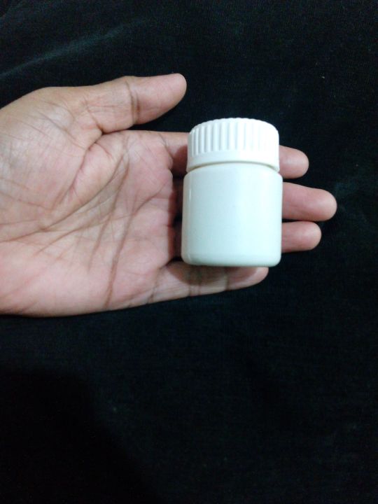 9 pcs 30ml white empty Plastic Medicine Bottle Screw Cap or CRC for use ...
