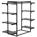 Best Quality Cloth hanging stand/ Double Shoes Rack Stand / Garments Stand/ Purse and Accessories Hanging stand/ Boutique Display stand rack for your Home and Garments shop. 