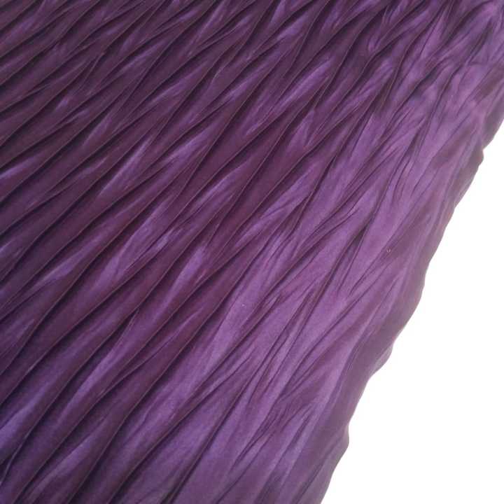 Plain Silk Crushed Fabric for Plazo, Lehnga, Gharara or Frock
