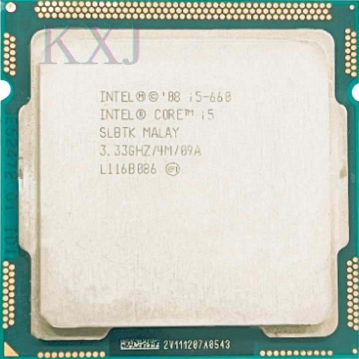 Intel Core I5-660 I5 660 Processor 4m Cache 3.33 Ghz Lga1156 Desk Cpu