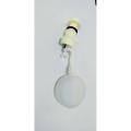 Mini DN15 1/2 inch spool box float valve connection filling valve float valve white. 