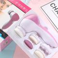Box Packing 5 In 1 Face Cleansing Brush Silicone Facial Brush Electric Wash Face Machine. 