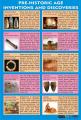 4  Ancient Inventions Science Technology Chart  Poster Educational  School Office Decoration. 