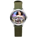 Fashion Wrist Watches Cute Cartoon Violetta Style Children Kids Student Girls Boys Quartz Nylon Strap Clock JA237. 