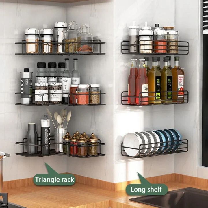 Bathroom%20Shelf%20Shower%20Shelves%20Shampoo%20Storage%20Rack%20Kitchen%20Storage%20Holder%20Punch-Free%20Wall%20Mounted%20Organizer%20Bathroom%20Accessories%20-%20Image%202