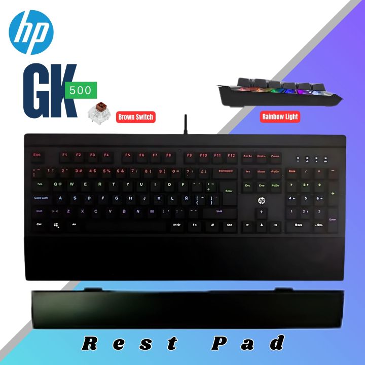 HP GK500 Black Mechanical Gaming Keyboard

Brown Switch