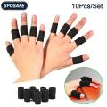 【Happy childhood memories】10Pcs/Set Finger Brace Splint Sleeve Thumb Support Protector Soft Comfortable Cushion for Basketball Volleyball Badminton Tennis. 