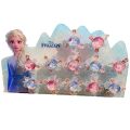613 Genuine Frozen Children's Jewelry Elsa Princess Cartoon Rotating Sand Ring Girl Baby Toy. 