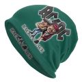 Heavy Metal Rock AC DC Bonnet Femme Cool Knitting Hat For Men Women Winter Warm Beanies Caps. 