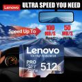 【COD+Ready Stock + FREE Shipping 】Lenovo 2TB SD/TF Flash Memory Card High Speed Class 10 1TB Micro TF/SD Card SSD A2 SD Memory Card Camera/Tablet/Dash Cam. 