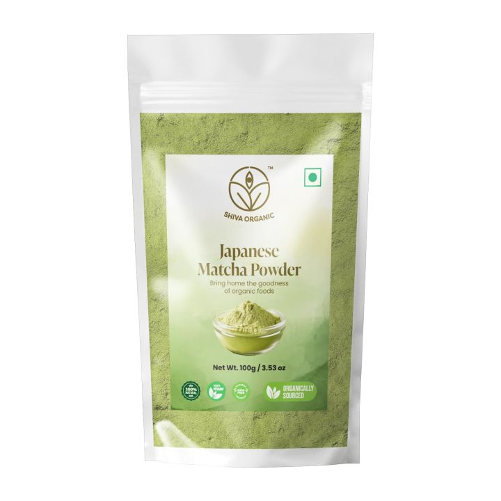 Organic Japanese Matcha Green Tea Powder -100g | Organic Grown Tea ...