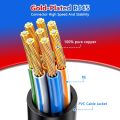 Cat6A Ethernet Cable 10Gbps Slim Lan Cable UTP Network Patch Cable For PS PC Internet Modem Router Cat 6a Cable Ethernet. 