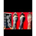 Mehndi stickers / Mehndi designs / Mehndi papers / Mehndi Stencils (1 pcs). 