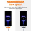 Original Xiaomi 6A Turbo Charge Cable - Premium USB Type C Fast Charging for Mi10, Mi11, Redmi Note 10, 11, 13 & 13 Pro - Ultra Fast Rubber Material All Models Supported 33W Ultra Fast Charging Cable. 