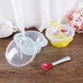 SUCTION BASED BABY FEEDING BOWL WITH LID. 