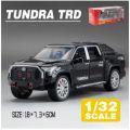 Diecast Toyota Tundra Pickup Truck Double Cabin Vigo Dala Toy Car Scale 1:32 Color May Vary. 