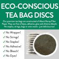 Organic Spearmint Leaf Tea Bags | 20 Tea Bags | Eco-Conscious Tea Bags in Kraft Bag | Raw from USA | by FGO. 