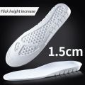 2022 Invisiable Height Increase Insoles for Feet Breathable Elevator Height Increase Templates Insoles for Women Men Shoes Pads. 