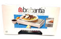 Brabantia Food Warmer, 2 Burner - White with Grille. 