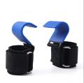 Weight Lifting Hook Grips With Wrist Wraps Hand-Bar Wrist Strap Gym Fitness Hook Weight Strap Pull-Ups Power Lifting Gloves. 