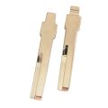 【AiBaby Store】10pcs KD HU56 Key Blade for Volvo Mitsubishi S40 Car Key Blank Universal Center Groove Xhorse KD VVDI Remote Key Blade. 