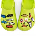 【HOT】 Hot Sell PVC Mexican Food Croc Shoe Charms Mexico Women Snake Drink Grill Chips Shoe Decorations Colorful Sports Car Accessories. 