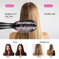 3 In 1 Hair Dryer Brush One-step Volumizer Blow Dryer Brush Hair Straightener Curler Professional Hot Air Brush Hair Styler Comb, 3 In 1 One Step Hair Dryer And Volumizer Hair Salon Hot Air Paddle Styling Brush. 