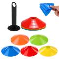 15Pcs Agility Disc Cone Set Multi Sport Training Space Cones With Plastic Stand Holder For Soccer Football Ball Game Disc Mini Training Cones Field Markers. 